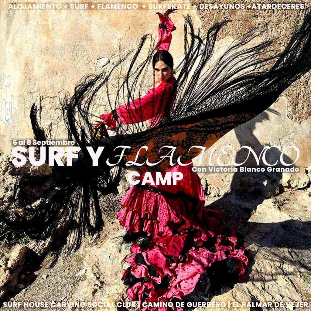 Surf & Flamenco Camp en El Palmar | 6 al 8 de Sept. 2024