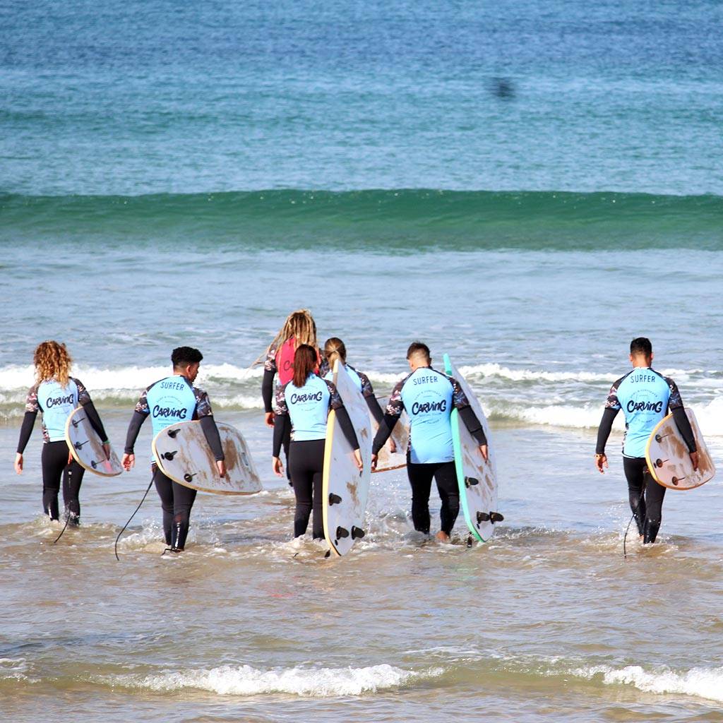 Bonos Clases Grupales de Surf | Playa el Palmar - Carving Social Club