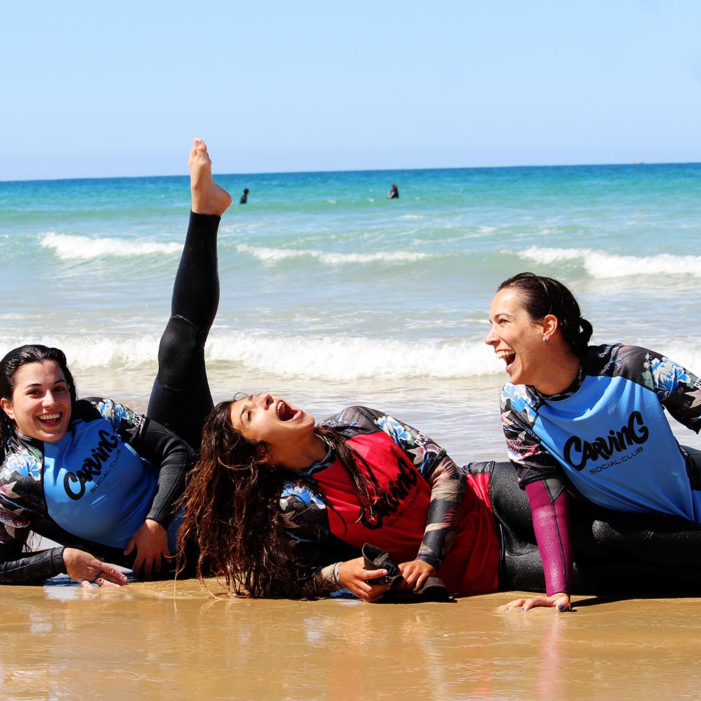 Bonuses Group Surf Lessons | El Palmar Beach