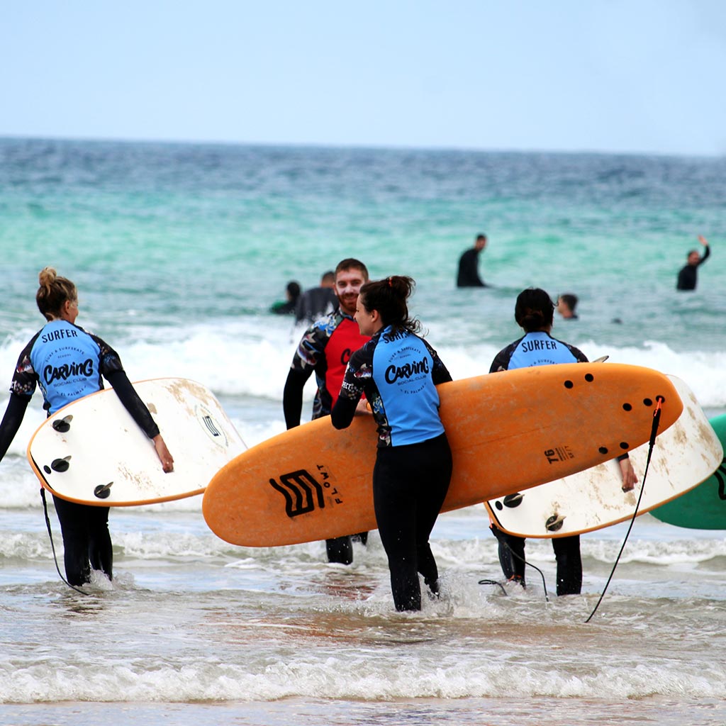 Bonuses Group Surf Lessons | El Palmar Beach