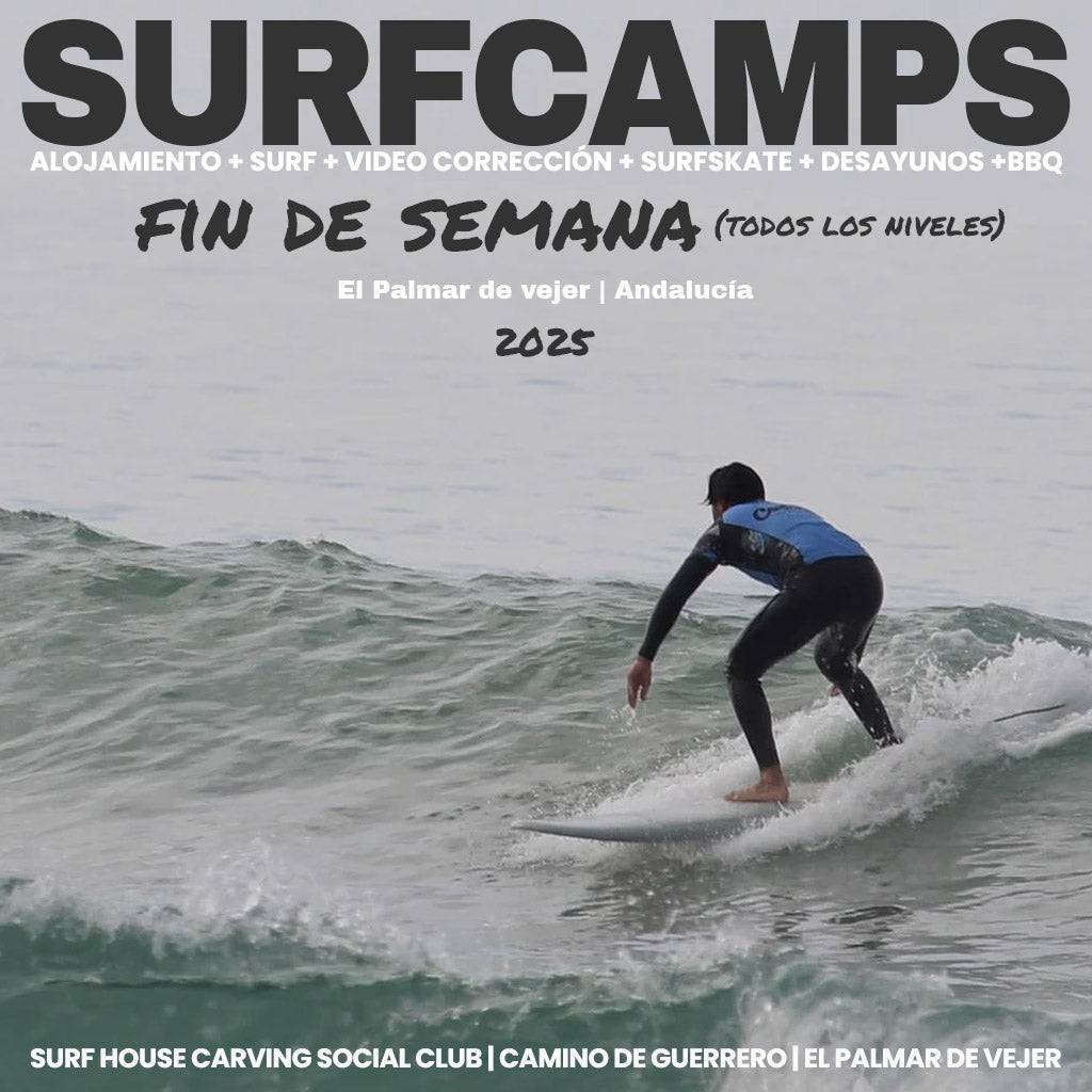 Surfcamp de Fin de Semana en El Palmar - Carving Social Club