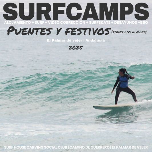 Surfcamp de Puentes y Festivos en El Palmar