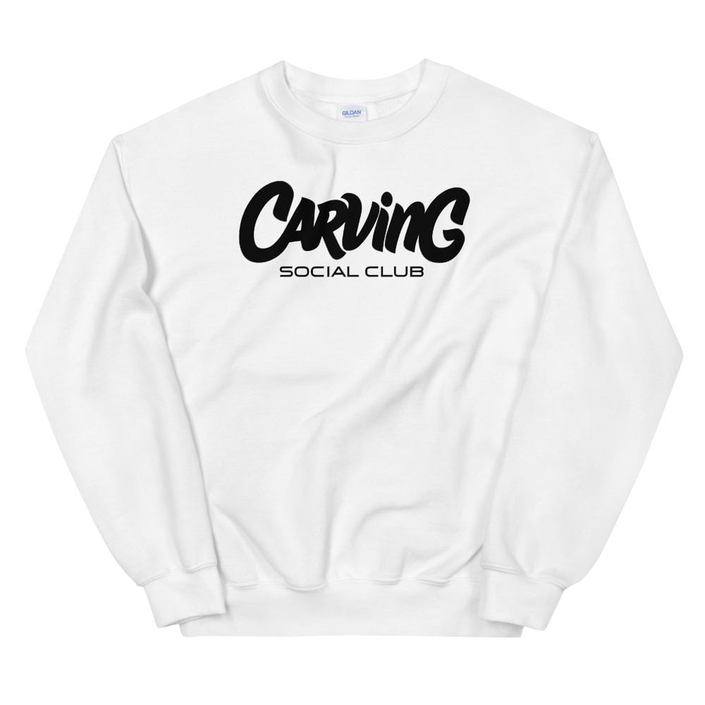 Sudadera blanca clásica unisex - Carving Social Club