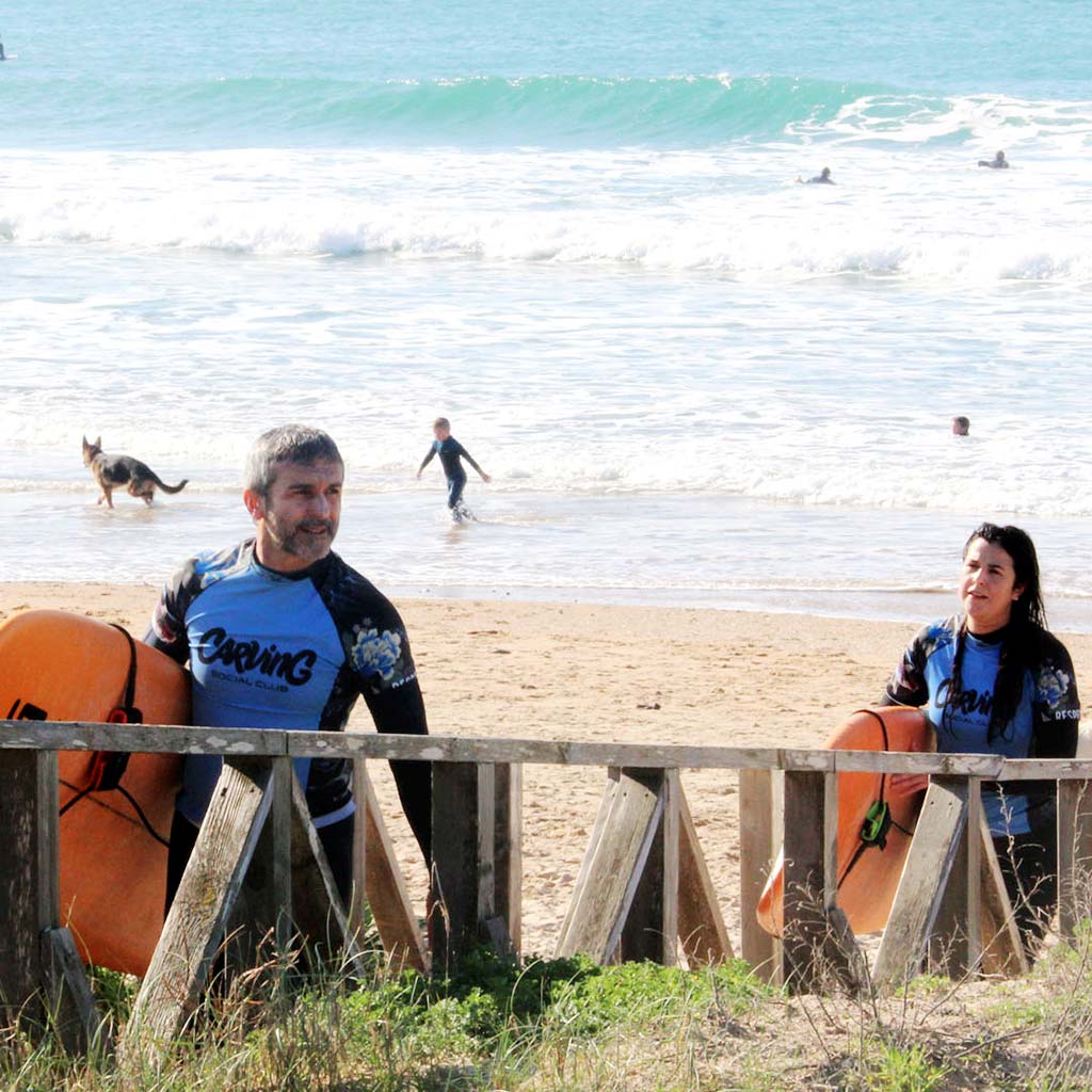 Carving Social Club Clase Surf Clase Grupal de Surf | Playa El Palmar