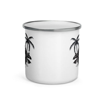 Taza esmaltada blanca - Carving Social Club